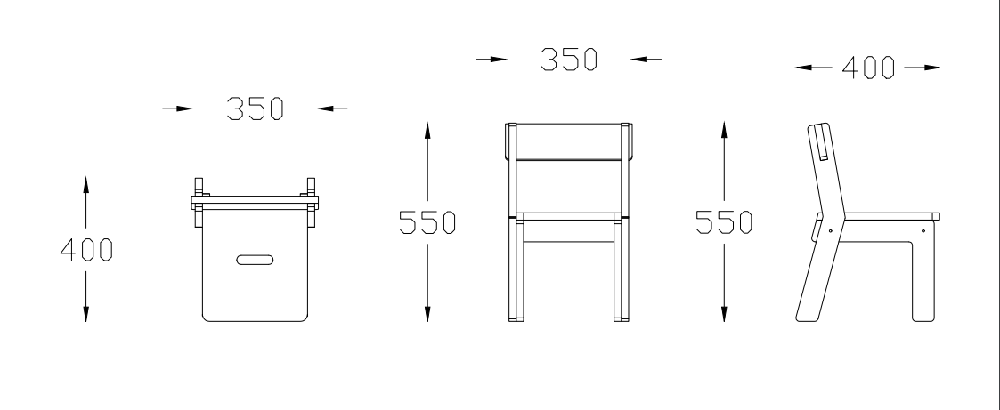 Berry Kids Chair MMA Design